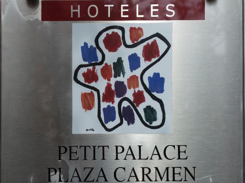 Petit Palace Plaza Del Carmen Madrid Exterior photo